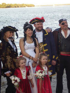 Bespoke Pirate Wedding